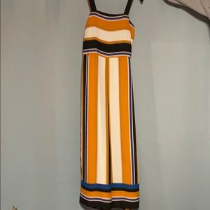 Multicolor Striped Jumpsuit